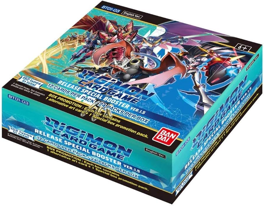 Display ANG - Digimon Release Special Booster Ver.1.5 BT01-03 (24 Packs)