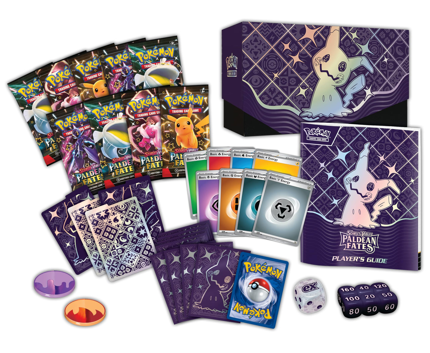 Pokémon ANG - Coffret Elite Trainer Box - ETB - Destinées De Paldea