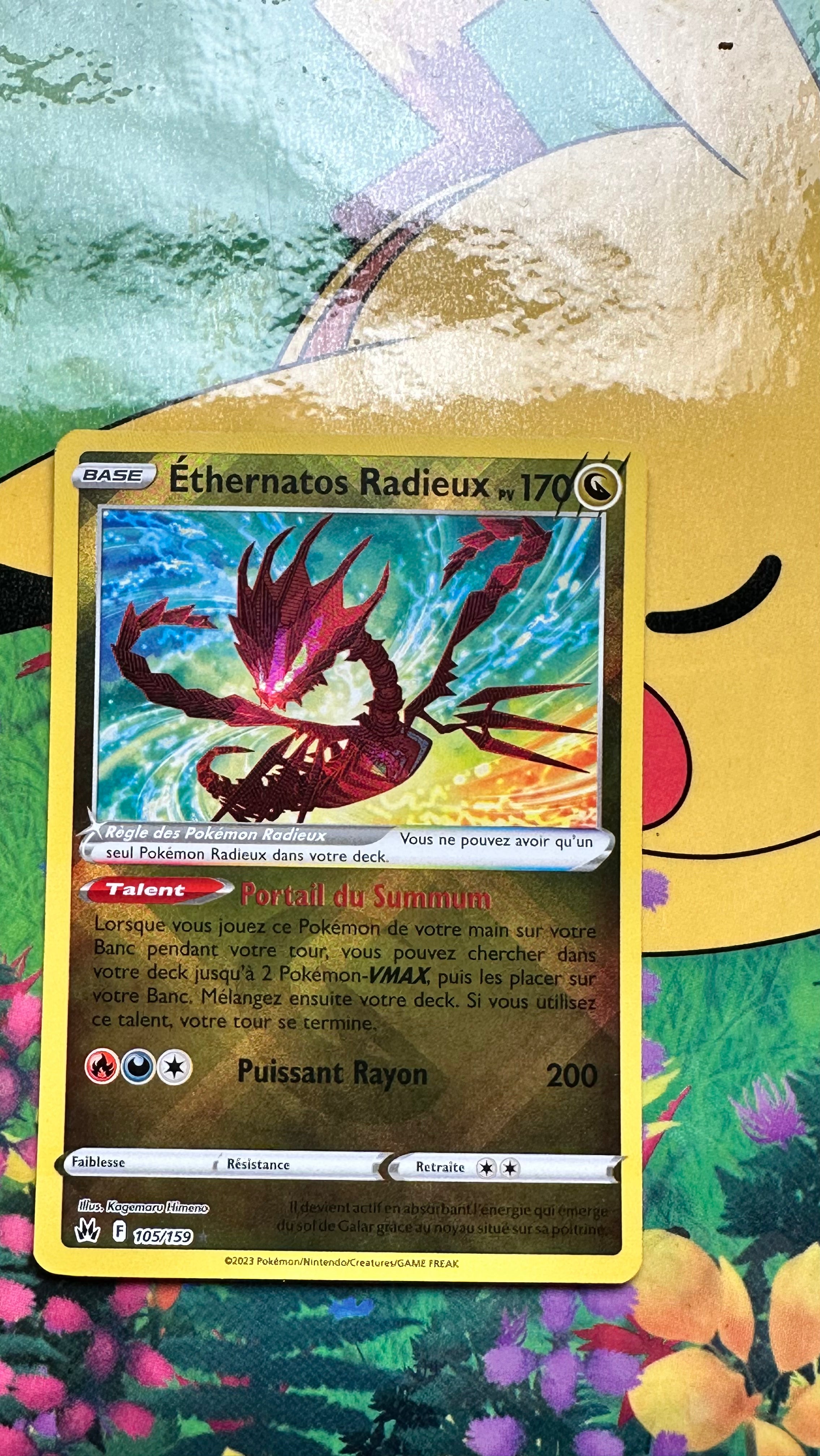 Pokémon Ethernatos 6IV Niveau 100 + Master Ball Pour Jeu Pokémon Écarlate/Violet Sur Nintendo Switch