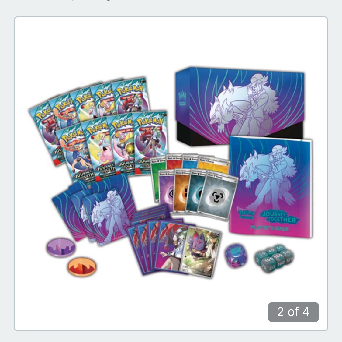 ⚠️ PRECO ANG - JOURNEY TOGETHER ⚠️ - Coffret ELITE TRAINER BOX