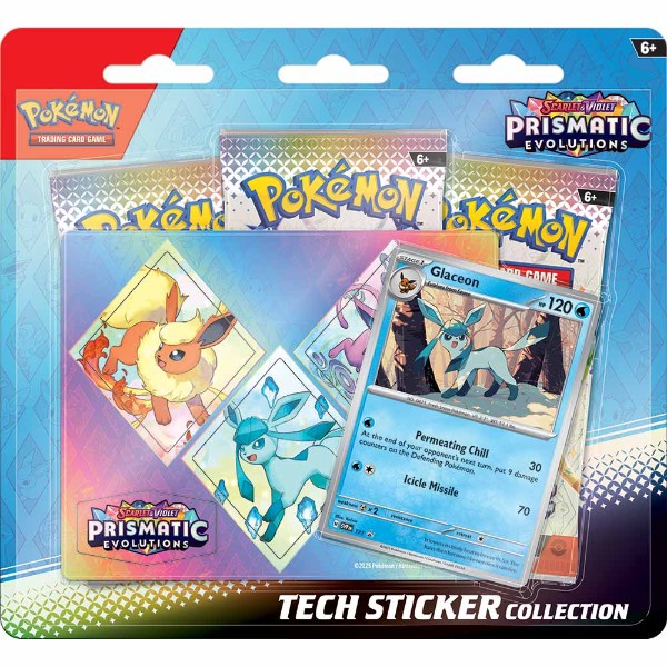 ⚠️ PRECO ANGLAIS - Prismatic Evolutions ⚠️ - Coffret Tech Sticker Collection