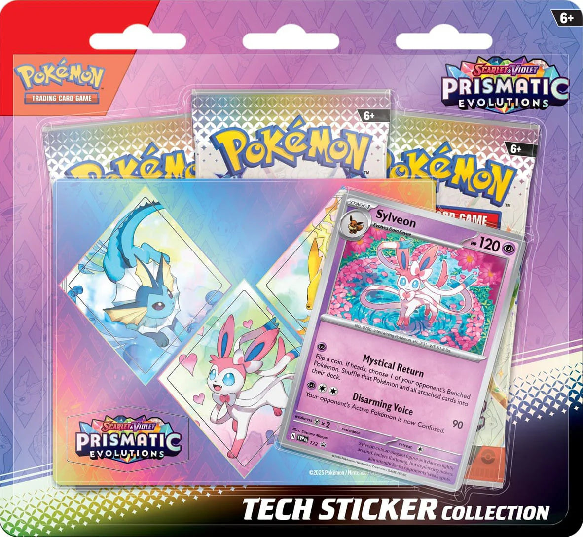 ⚠️ PRECO ANGLAIS - Prismatic Evolutions ⚠️ - Coffret Tech Sticker Collection