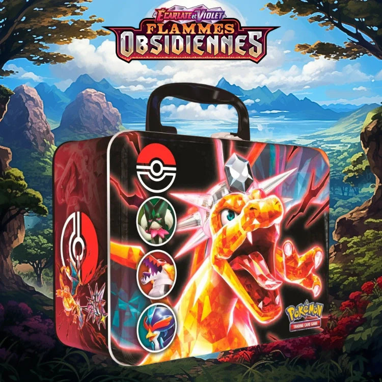 EN STOCK - Valisette ANG - Charizard / Dracaufeu Collector Chest - Flammes Obsidiennes