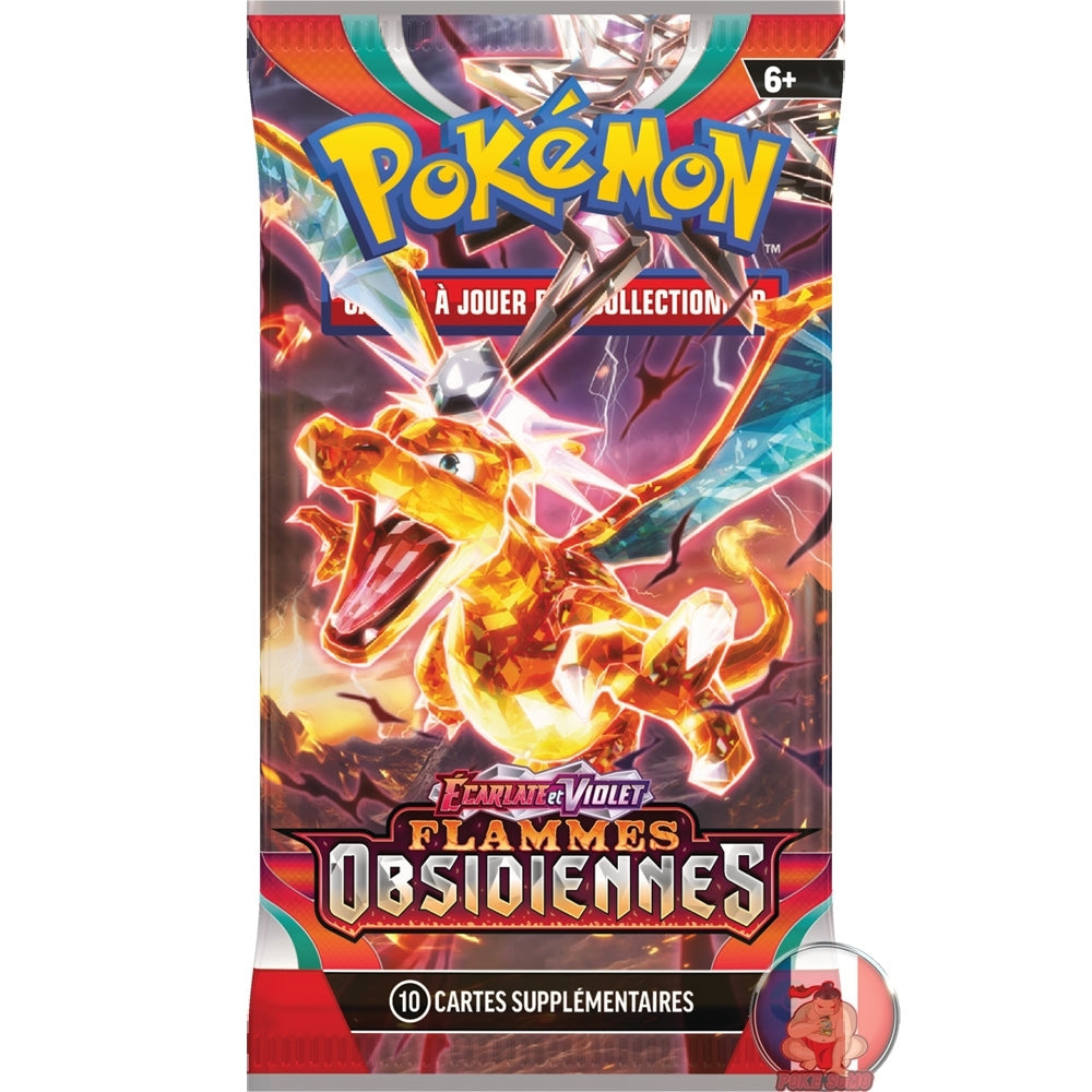 EV03 Flammes Obsidiennes - Display FR 36 Boosters - Charizard / Dracaufeu -