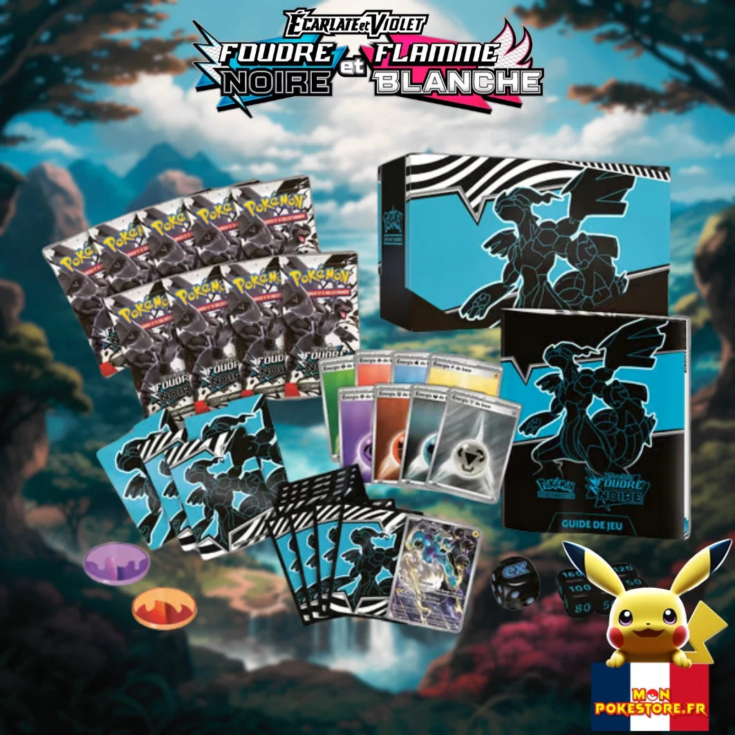 POKEMON FR - Coffret Elite ETB - Foudre Noire - 10.5
