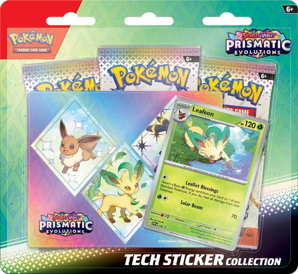 ⚠️ PRECO ANGLAIS - Prismatic Evolutions ⚠️ - Coffret Tech Sticker Collection