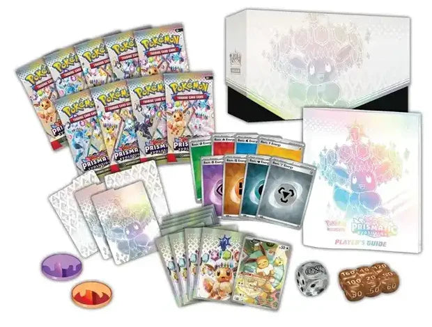 ⚠️ PRECO ANGLAIS- Prismatic Evolutions ⚠️ - Coffret ETB Elite Trainer Box