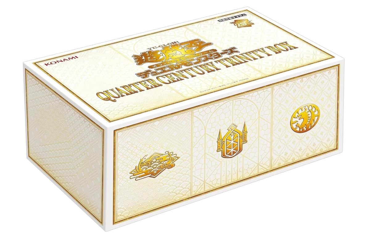 EN STOCK Yu-Gi-Oh - Quarter Century Trinity Box - Coffret Japonais 25 Ans