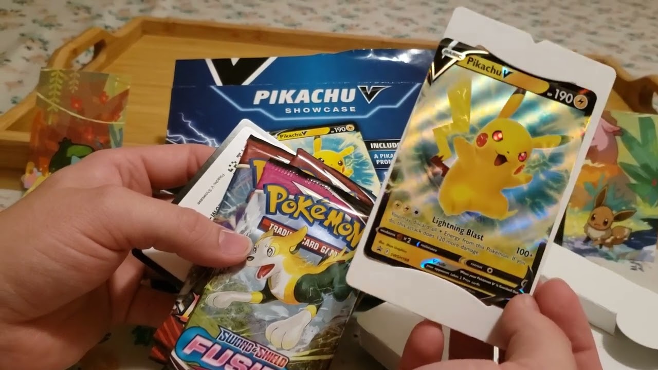 COFFRET ANG - Pikachu V ShowCase !