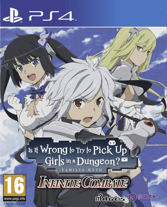 [ Jeu PS4  - NEUF SOUS BLISTER ] IS IT WRONG to try to pick up girls in a dungeon ?   - PlayStation