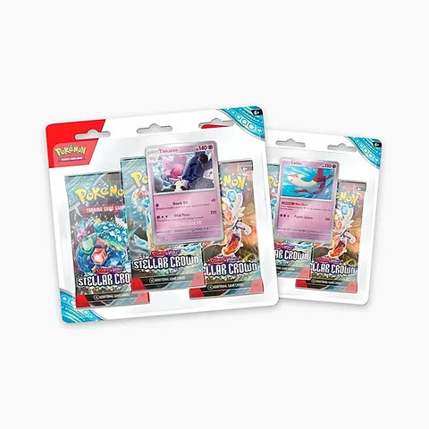 POKEMON ANGLAIS - Tripack - 3 Boosters Stellar Crown