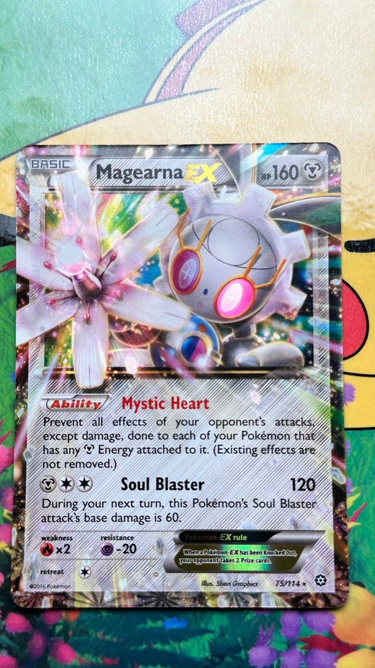 [ Carte ANG ] Magearna EX - 75/114 - Steam Siege  - 2016