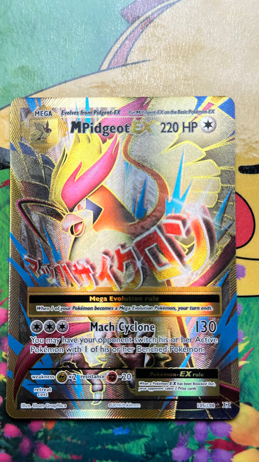 [ Carte ANG ] Roucarnage ( Pidgeot ) - 105/108 - XY Evolutions- 2016