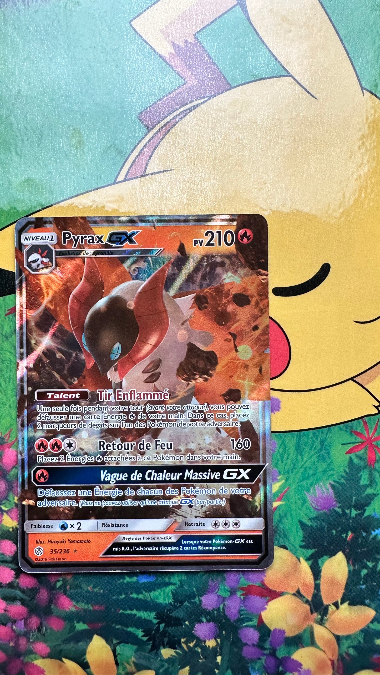 [ Carte FR ] Pyrax GX - 35/236 - Eclipse Cosmique - 2019