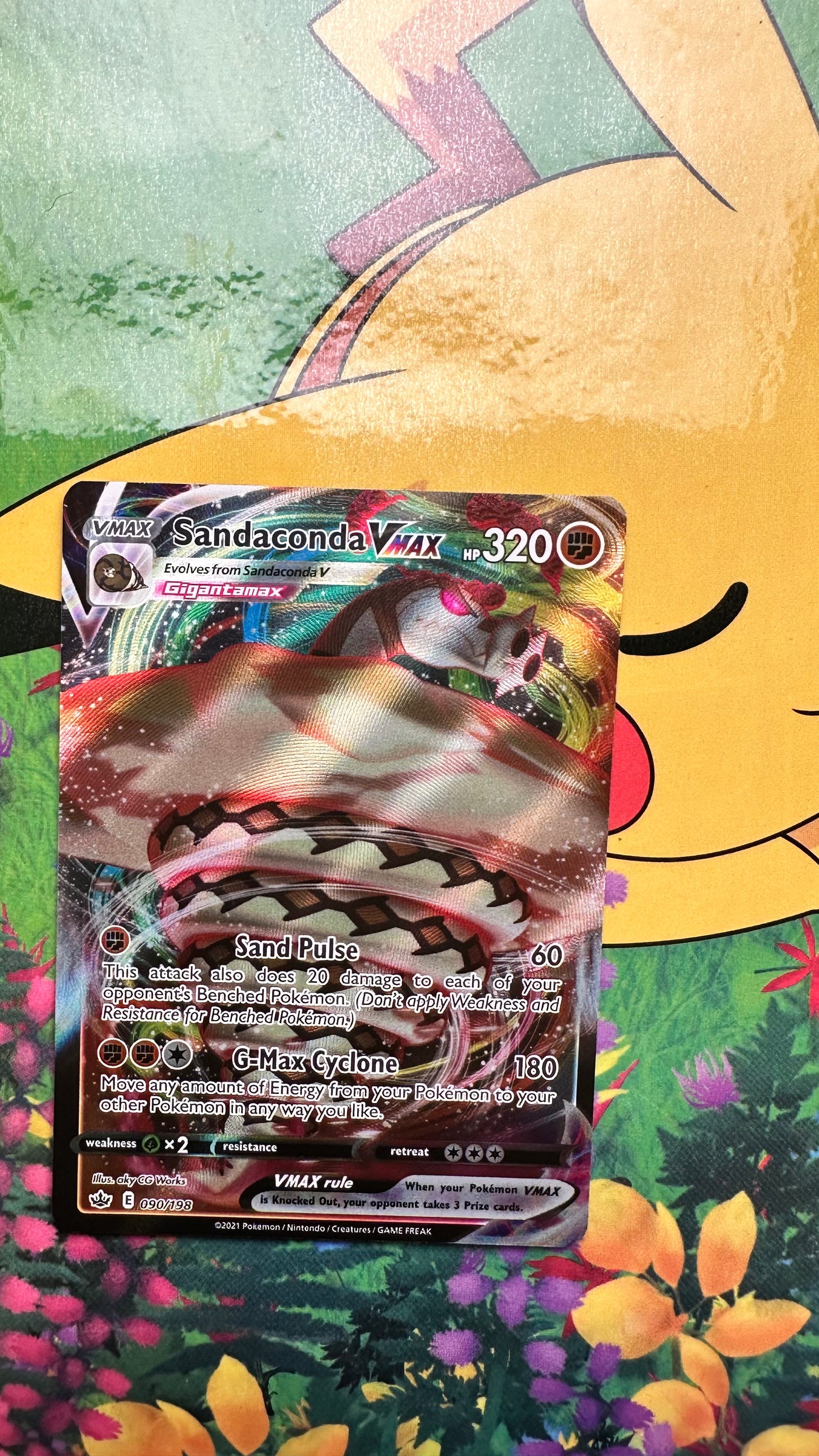 [ Carte ANG ] Sandaconda  VMAX   - 090/198 - Style de Combat  - 2021
