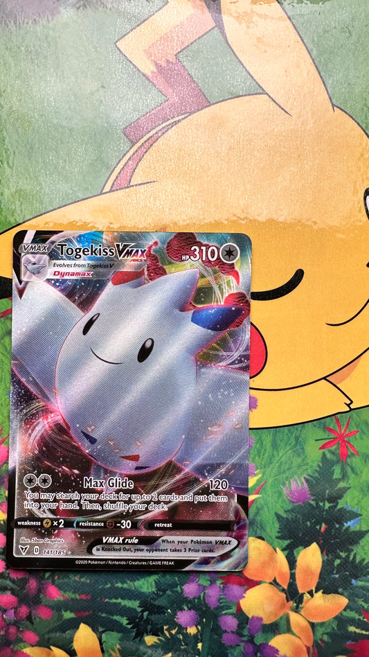 [ Carte ANG ] Togekiss   VMAX   - 141/185 - Voltage éclatant  - 2020