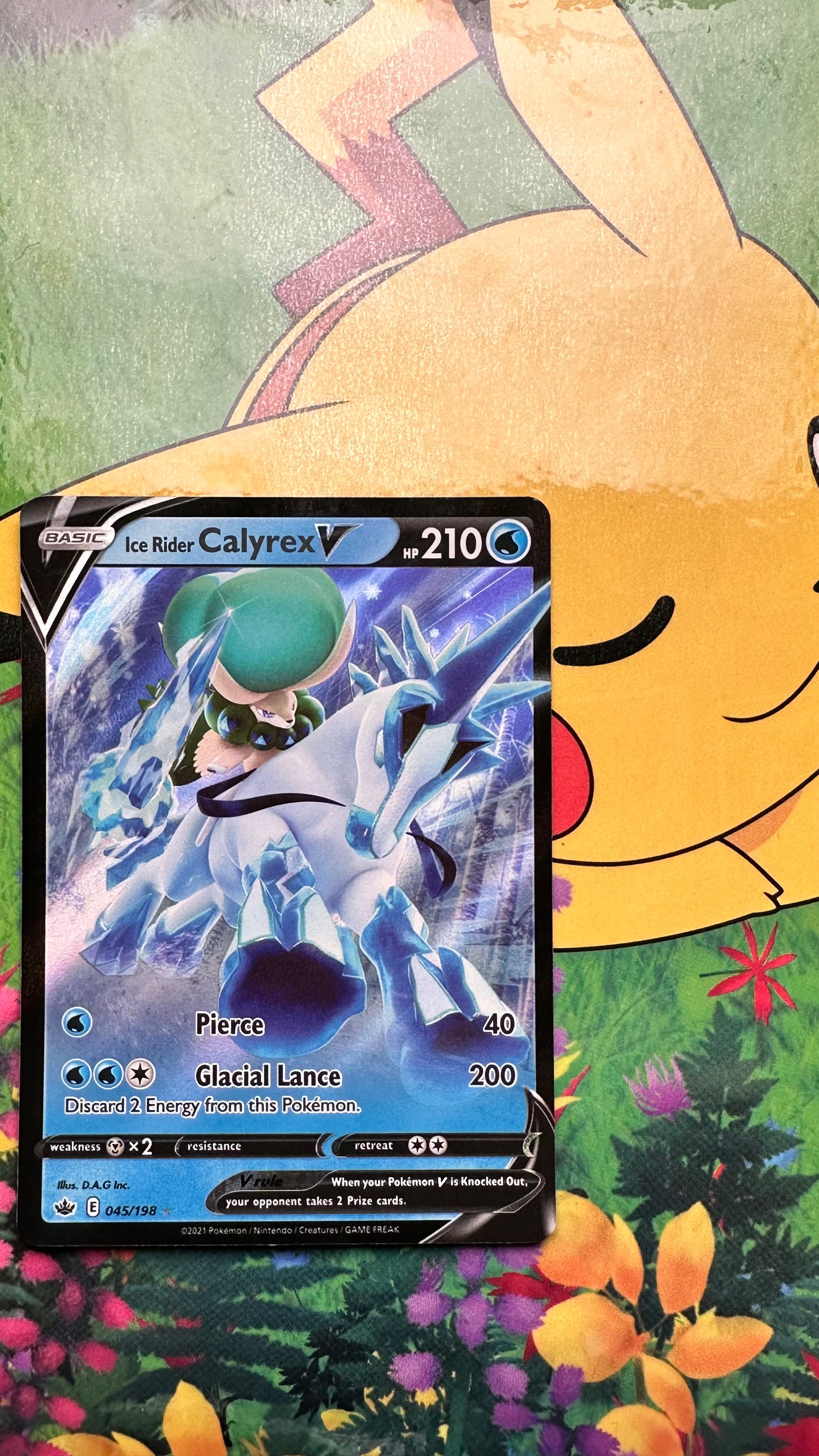 [ Carte ANG ] Sylveroy V  - 045/198 - Règne de Glace - 2021