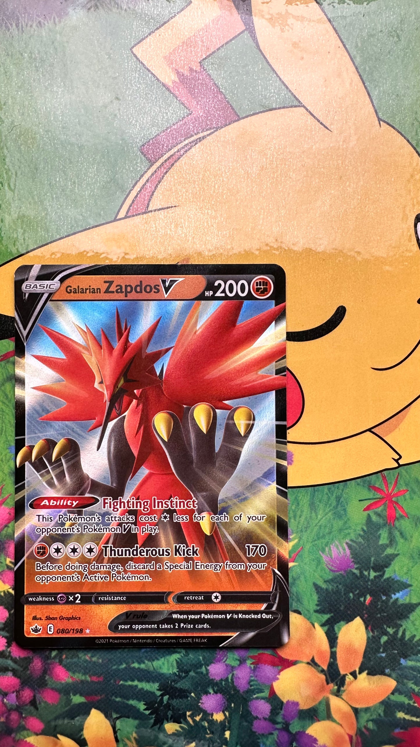 [ Carte ANG ] Electhor V  - 080/198 - Règne de Glace - 2021