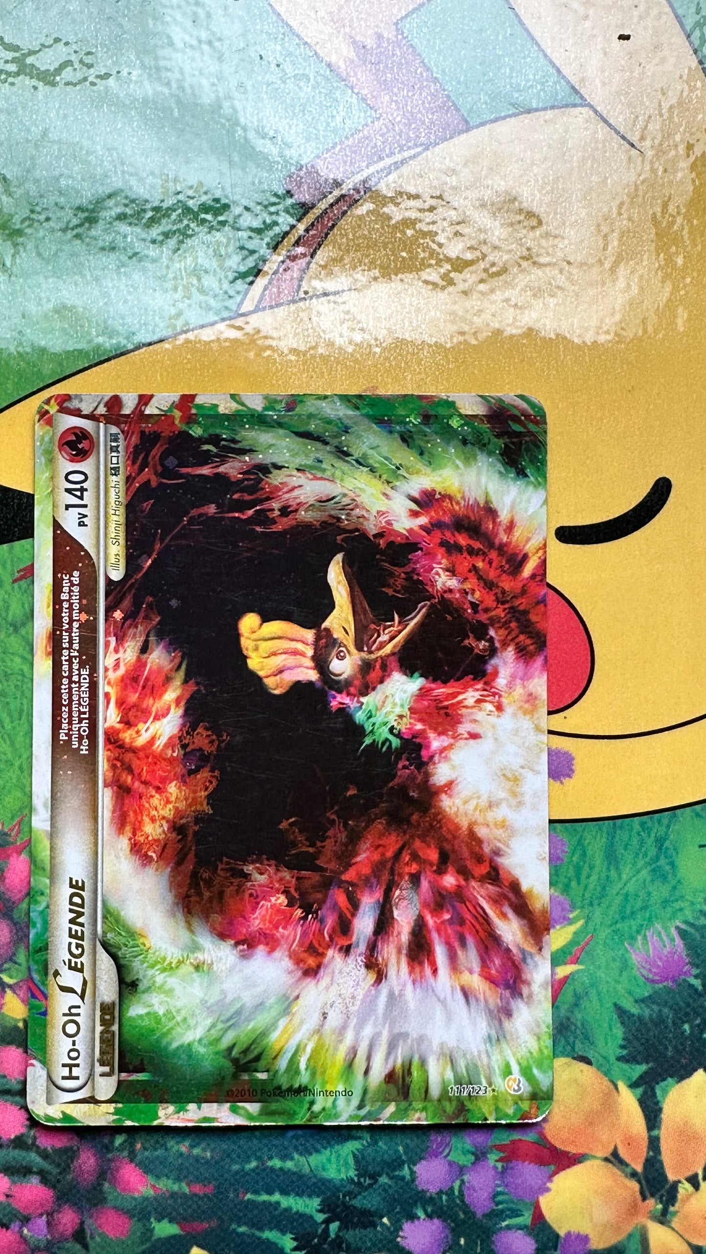 [ Carte FR ] Légende de Ho Oh  - Pokémon Or et Argent - 111/123 - 2010