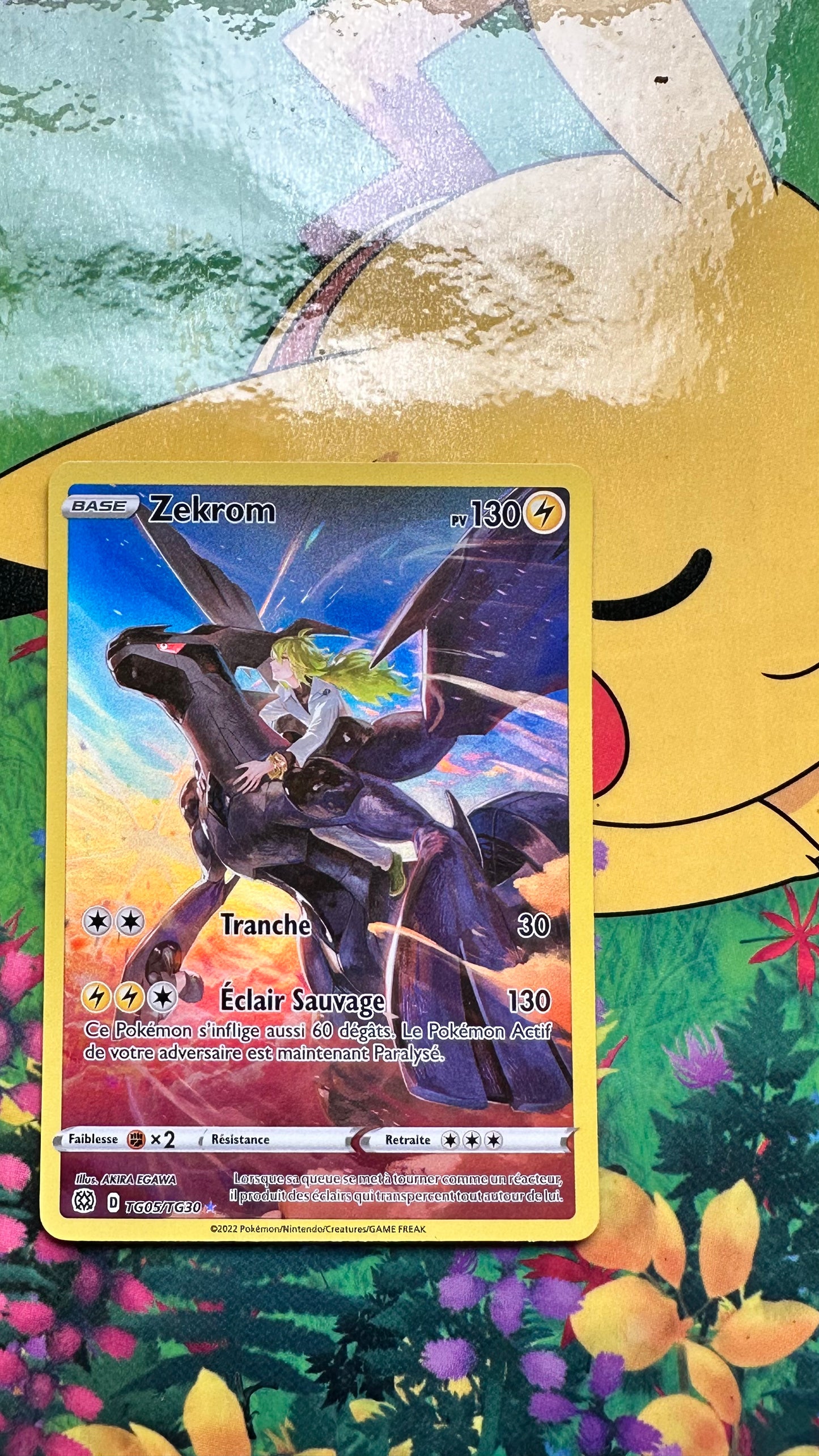 [ Carte FR ] Zekrom  - tg05/tg30 - Stars Etincelantes  2022