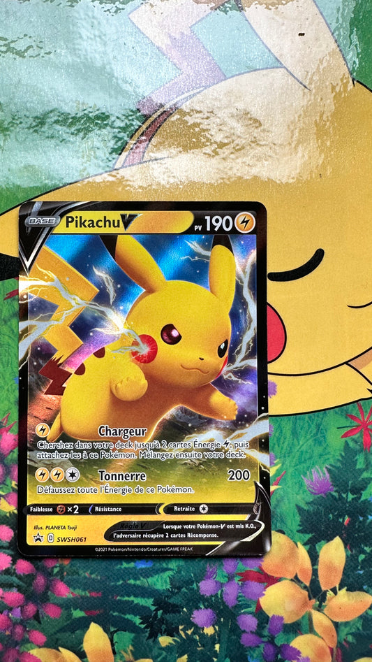 [ Carte FR ] Pikachu V   - SWSH061 - PROMO