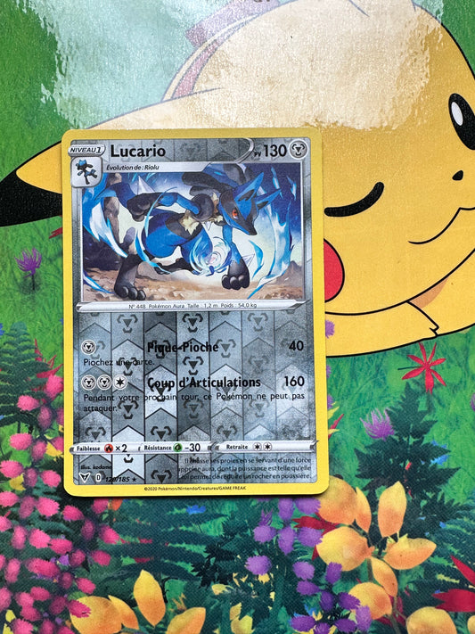 [ Carte FR ] Lucario - 120/185  - Voltage Eclatant  -   2020