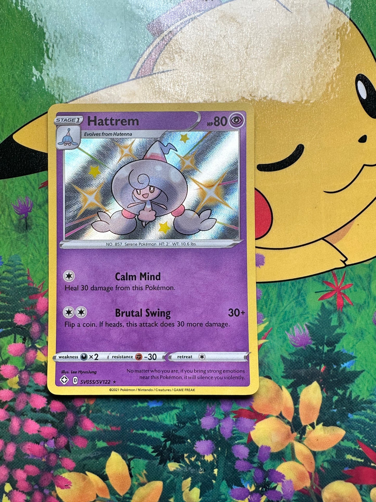 [ Carte ANG ] Hattrem (Chapotus)   - SV055/SV122 - Destinées Radieuses - 2021
