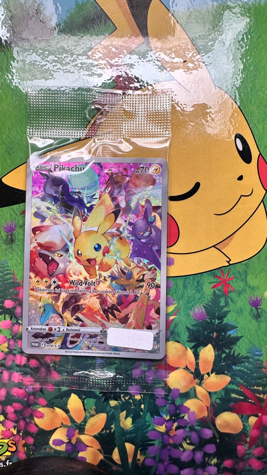 [ Carte INDONESIEN ]  Pikachu - PROMO  -379/S-P  - 2022