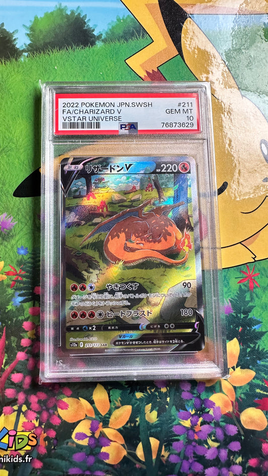 [ Carte Gradée ]  Charizard V SAR 211/172 s12a VSTAR Universe Japanese