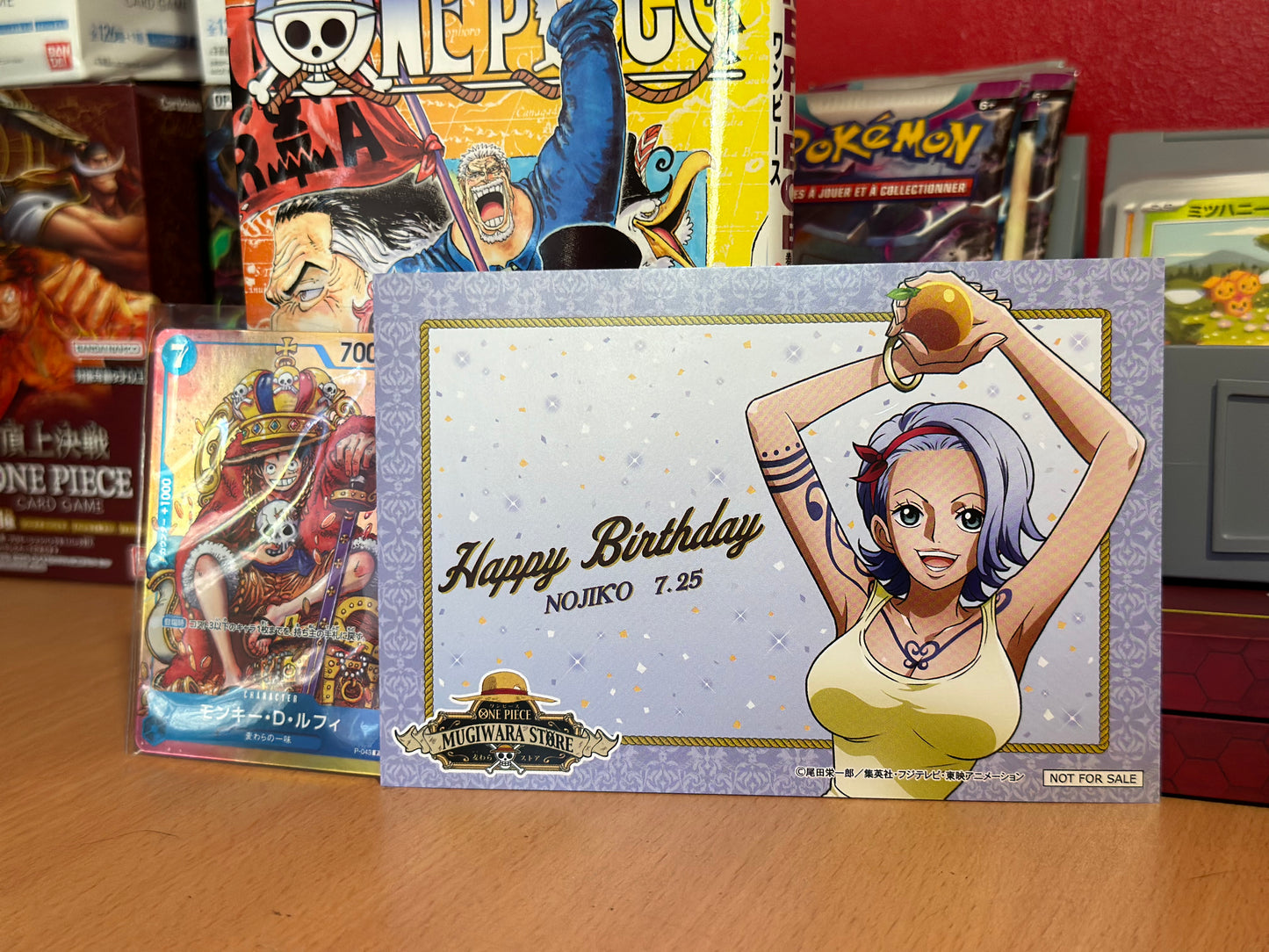 ONE PIECE - Carte Anniversaire Nokijo