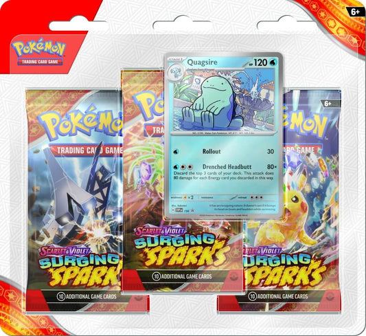 POKEMON ANG - Tripack - 3 Boosters Surging Sparks