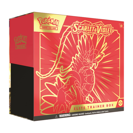 [ ANG ] Coffret ETB Elite Trainer Box - Scarlet and Violet ( Ecarlate et Violette )