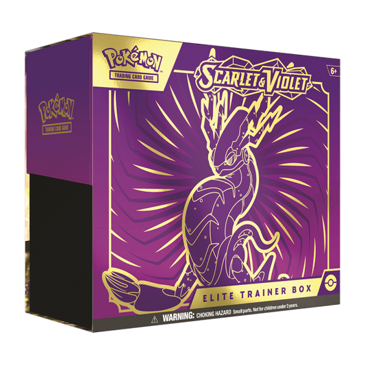 [ ANG ] Coffret ETB Elite Trainer Box - Scarlet and Violet ( Ecarlate et Violette )