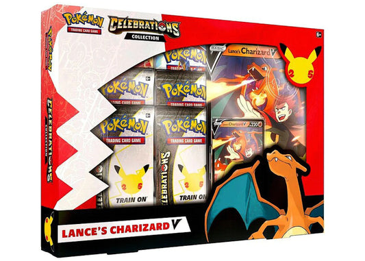 COFFRET - LANCE'S CHARIZARD - Celebrations 25Th Anniversary - Dracaufeu- ANGLAIS