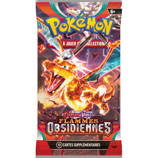 [Display FR ] Flammes Obsidiennes - 1x Booster - Ecarlate et Violet