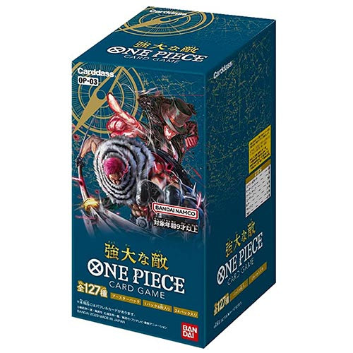 Display JAP -  ONE PIECE OP-03 - Pillars of Strenght - BANDAI