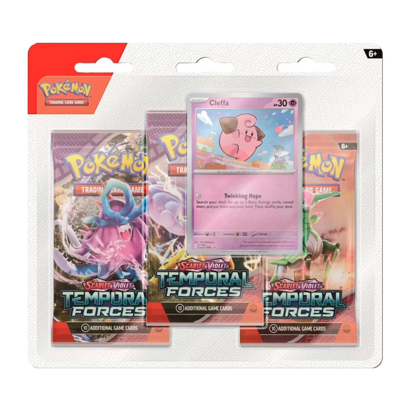 POKEMON ANGLAIS - Tripack - 3 Boosters Temporal Forces / Forces Temporelles