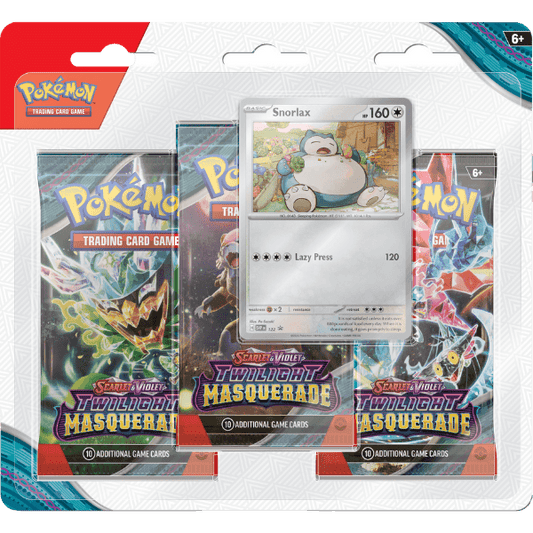 POKEMON ANGLAIS - Tripack - 3 Boosters Mascarade crépusculaire