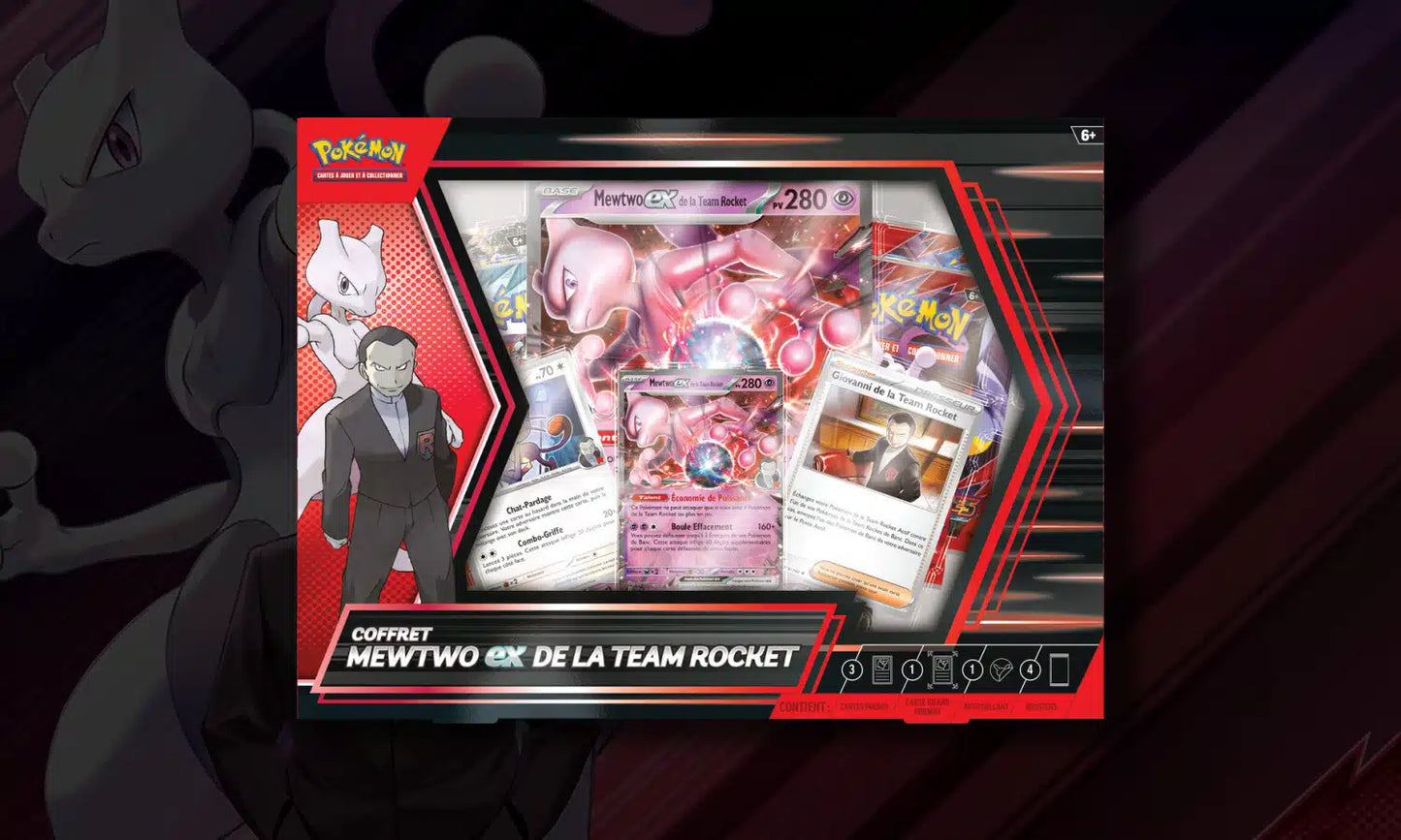 Coffret FR - MEW TWO de la  TEAM ROCKET