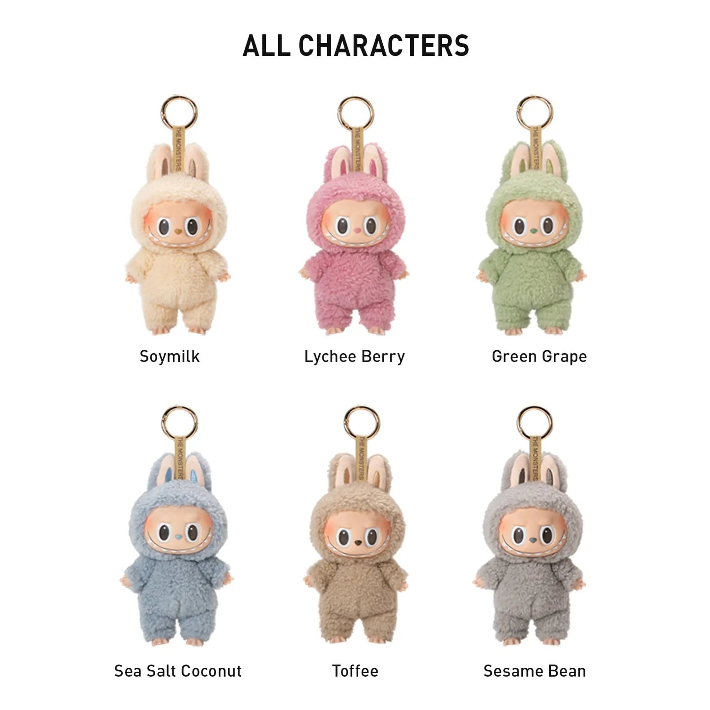 EN STOCK - Peluche LABUBU - V1 : Exciting Macaron - Produit Officiel POPMART