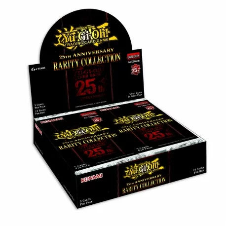 [ DISPO  FR / DISPLAY ] YuGiOh - 25TH ANNIVERSARY RARITY COLLECTION BOOSTER DISPLAY