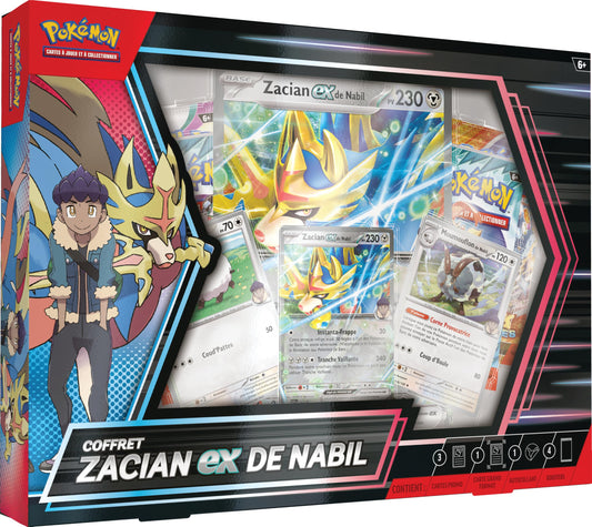 Coffret FR - Zacian EX de Nabil